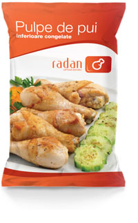 Pulpe de pui inferioare congelate